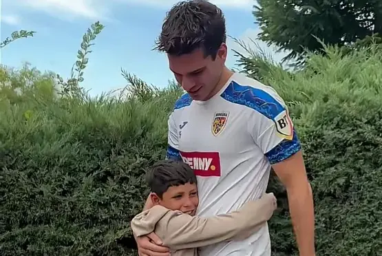 VIDEO. Ianis Hagi i-a îndeplinit visul unui copil din Iași. Surpriză uriașă pentru micuțul din Răducăneni