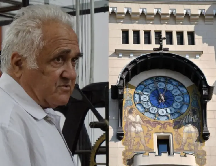 A murit Ion Cristea, omul care a avut grijă aproape 50 de ani de ceasul din Turnul Palatului Culturii din Iași
