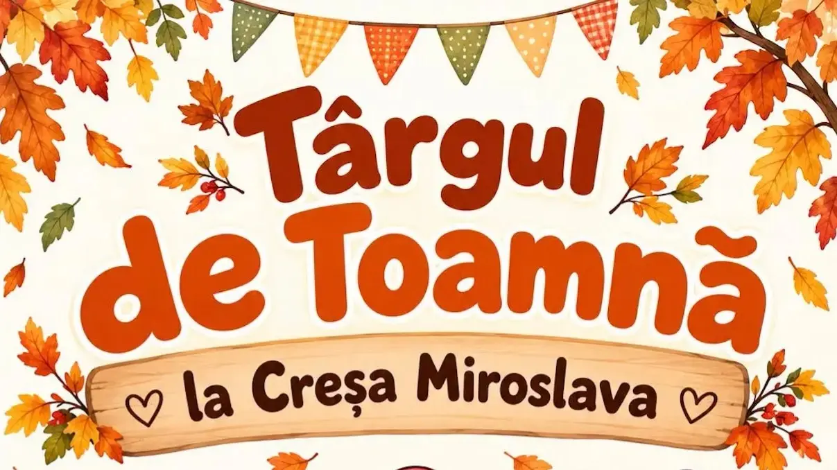 Târg caritabil la Creșa Miroslava. Doi copii au nevoie de ajutor pentru tratamente în străinătate